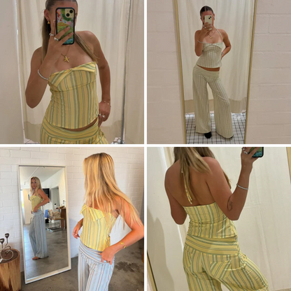 Signature Striped Set